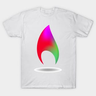 Letter A rainbow style T-Shirt